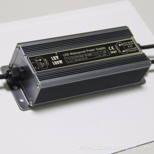 12 years experience high quality 120w 230vac to 24vdc waterproof led power supply